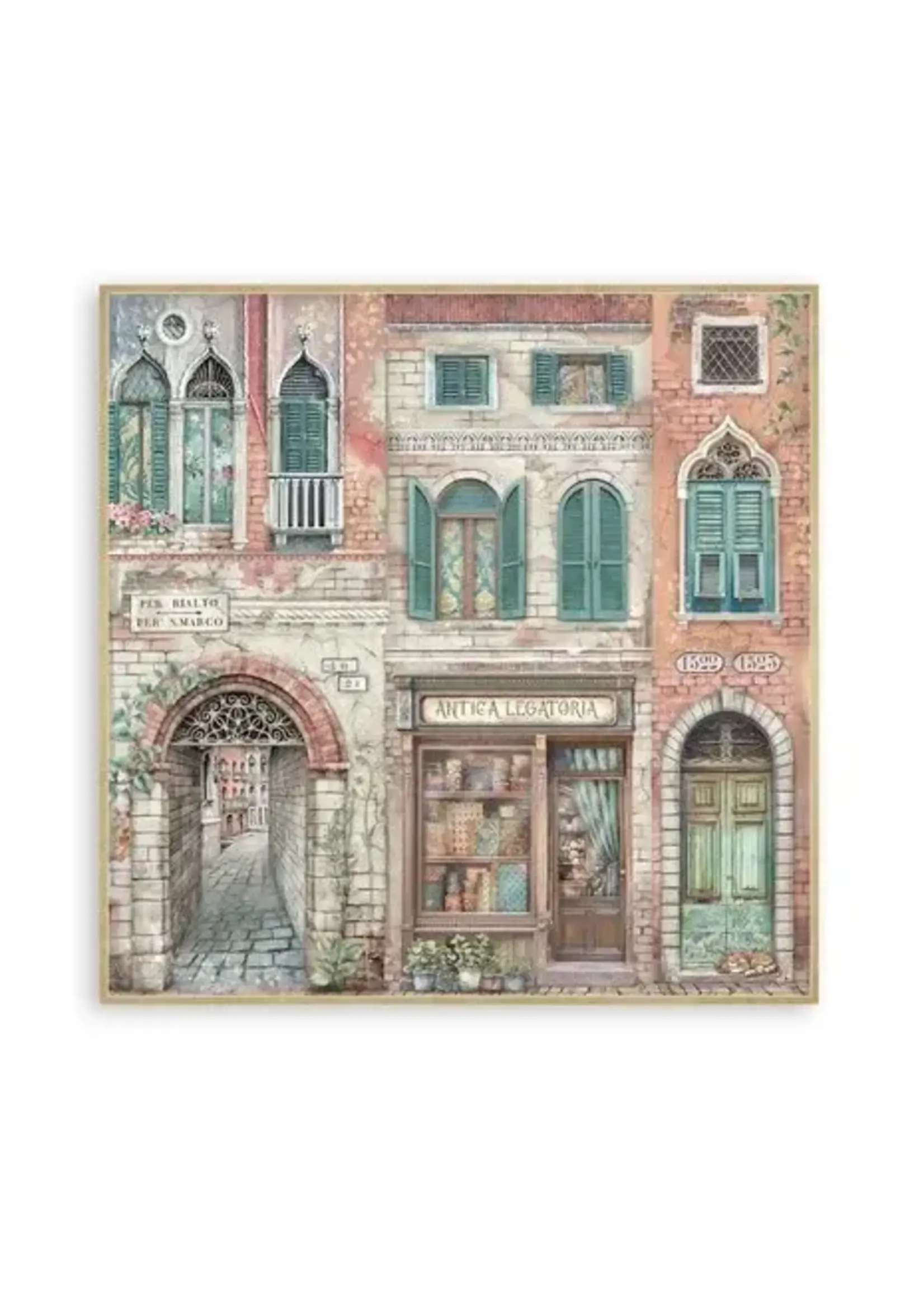 Venice City of Art 8x8 Inch Paper Pack Maxi (Single Face) (SBBSXB14)
