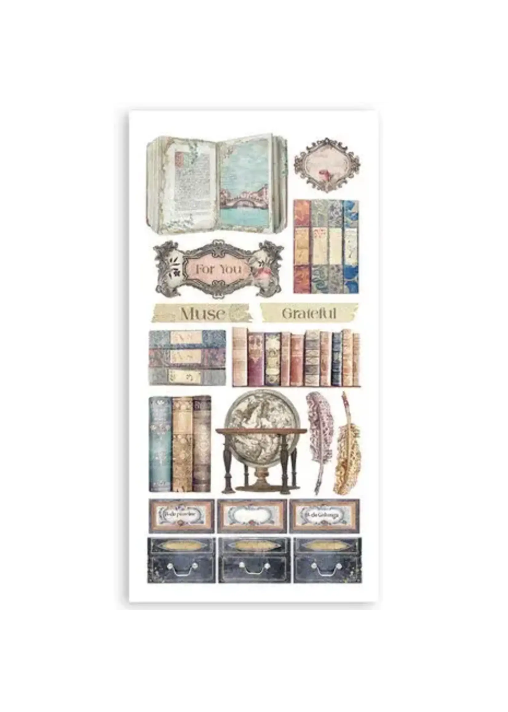 Venice City of Art 6x12 Inch Paper Cut-outs (4pcs) (SBBCT14)