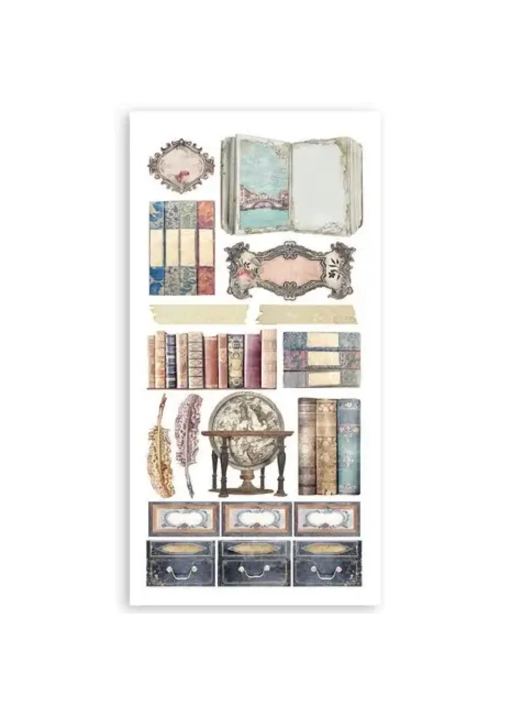 Venice City of Art 6x12 Inch Paper Cut-outs (4pcs) (SBBCT14)