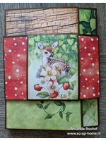 workshoppakketjes mini album en woodland pop up kaart