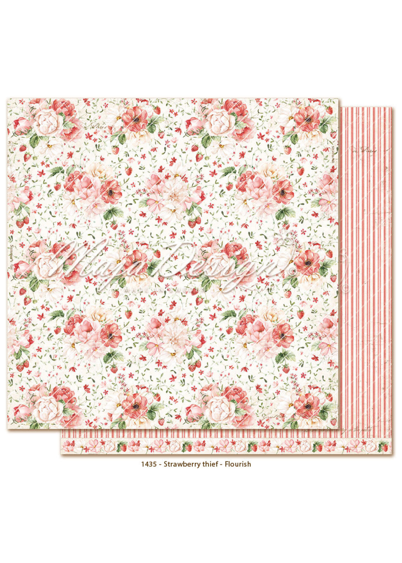 Aardbei dief - 6x6" Papieren pak