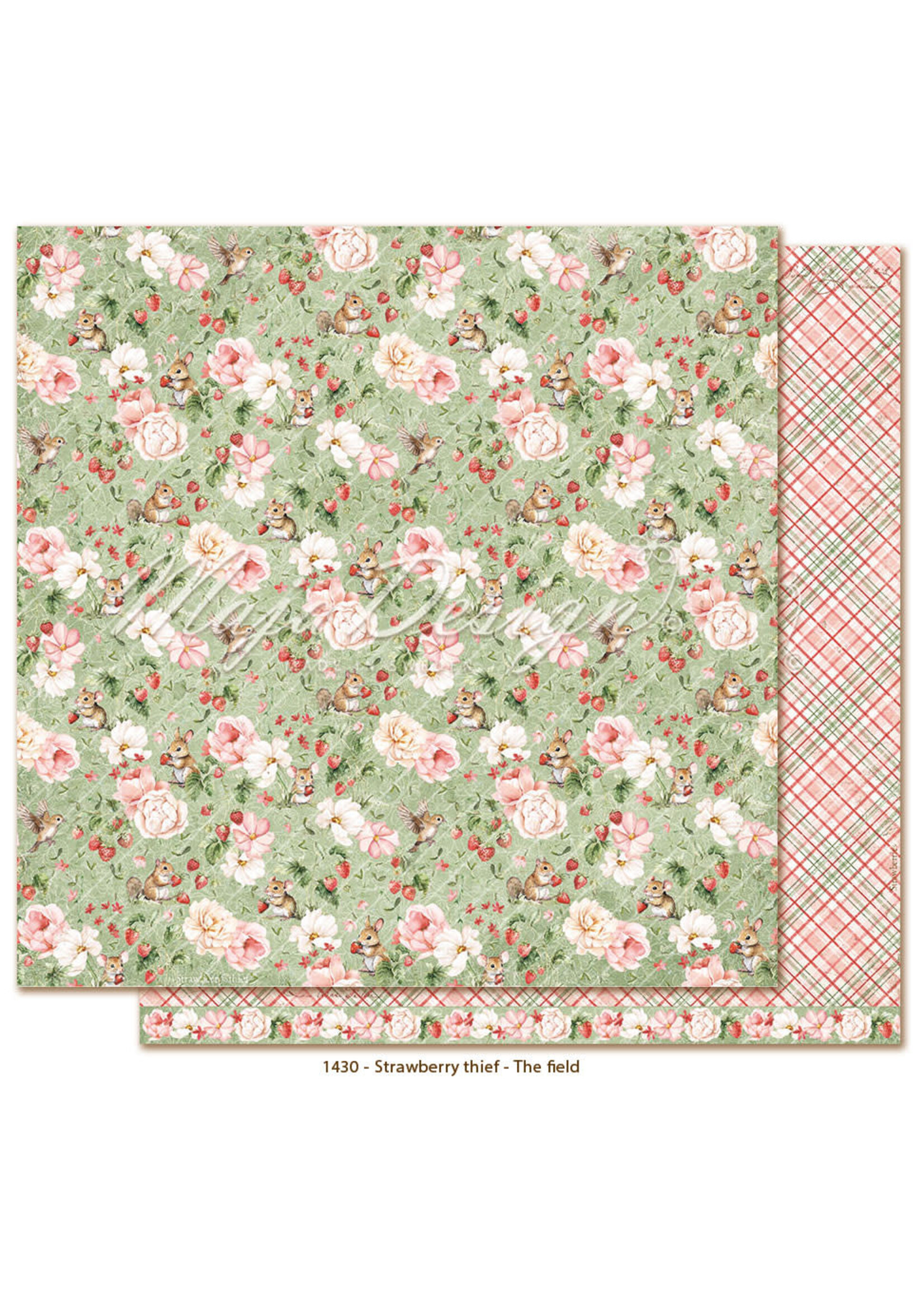 Aardbeiendief - 12x12" Collectie pakket