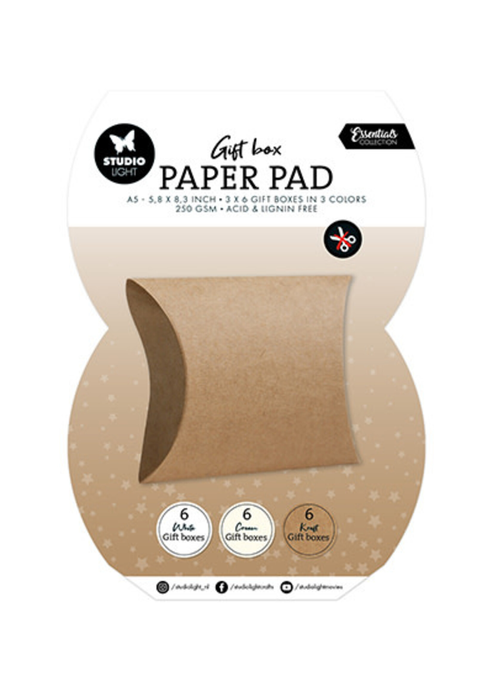 SL-ES-GBPP353 - Pillowbox Essentials nr.353  18 sheets