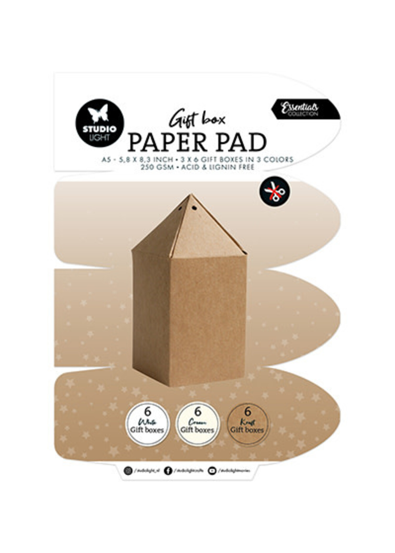 SL-ES-GBPP355 - Giftbox Essentials nr.355 18 sheets