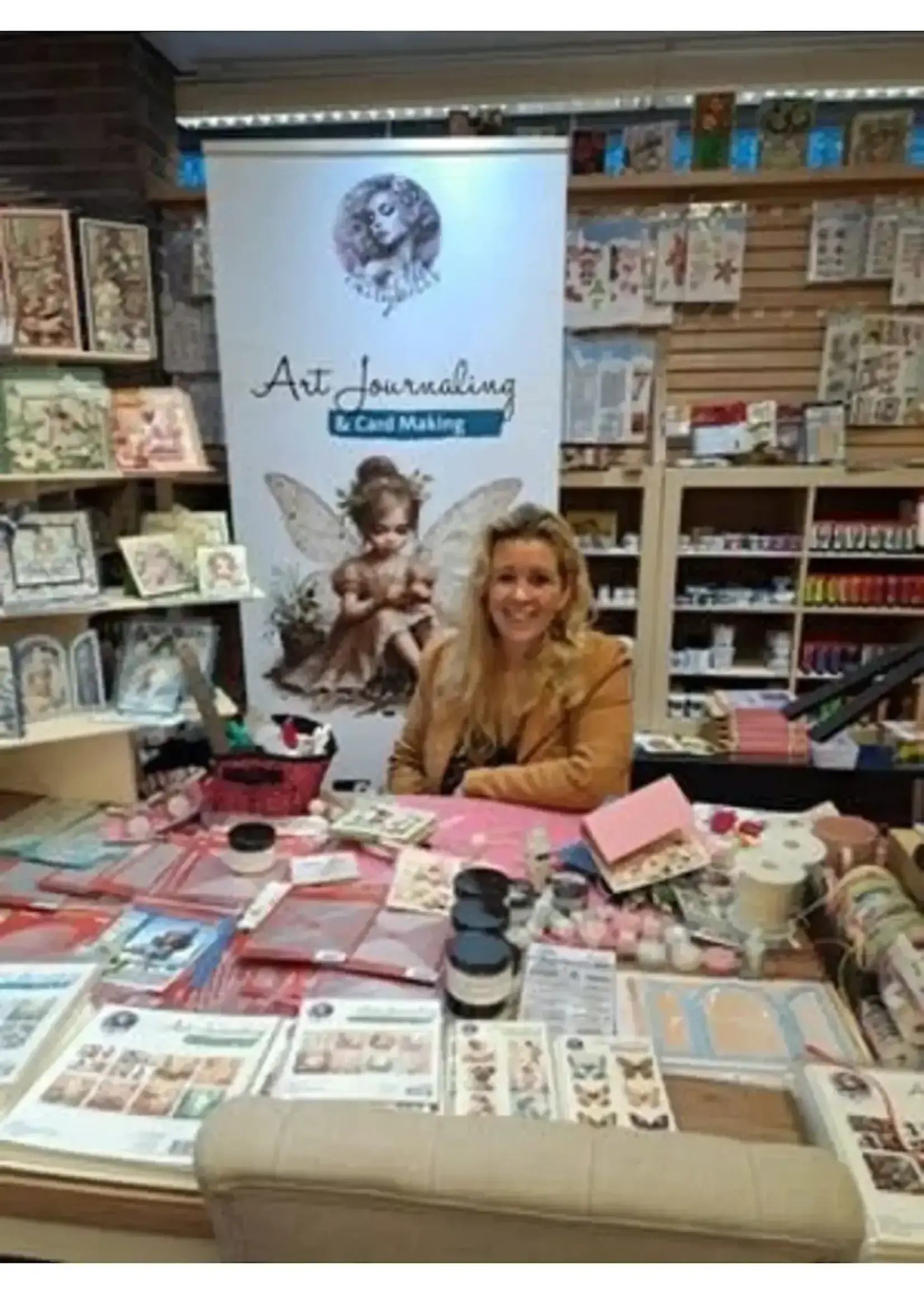 ochtend workshop kaart maken met Miranda 17 juli