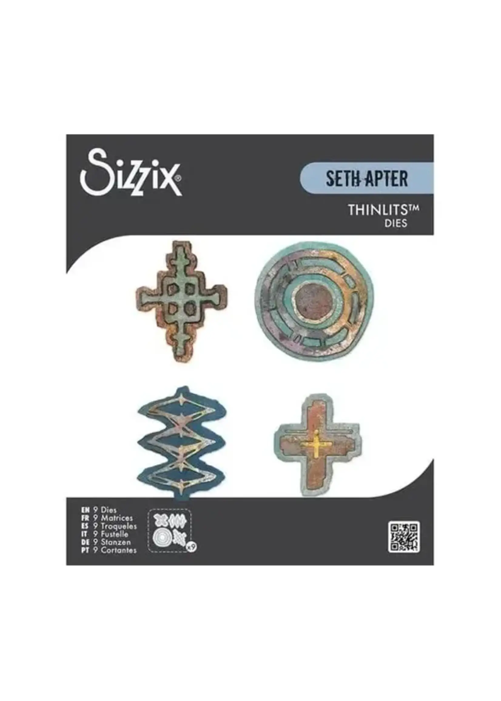 Thinlits Die by Seth Apter Roundabouts - Sizzix 666907