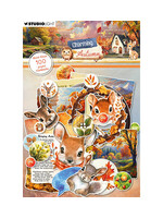 SL-CA-PE29 - Labels, images & animal heads Charming Autumn nr.29