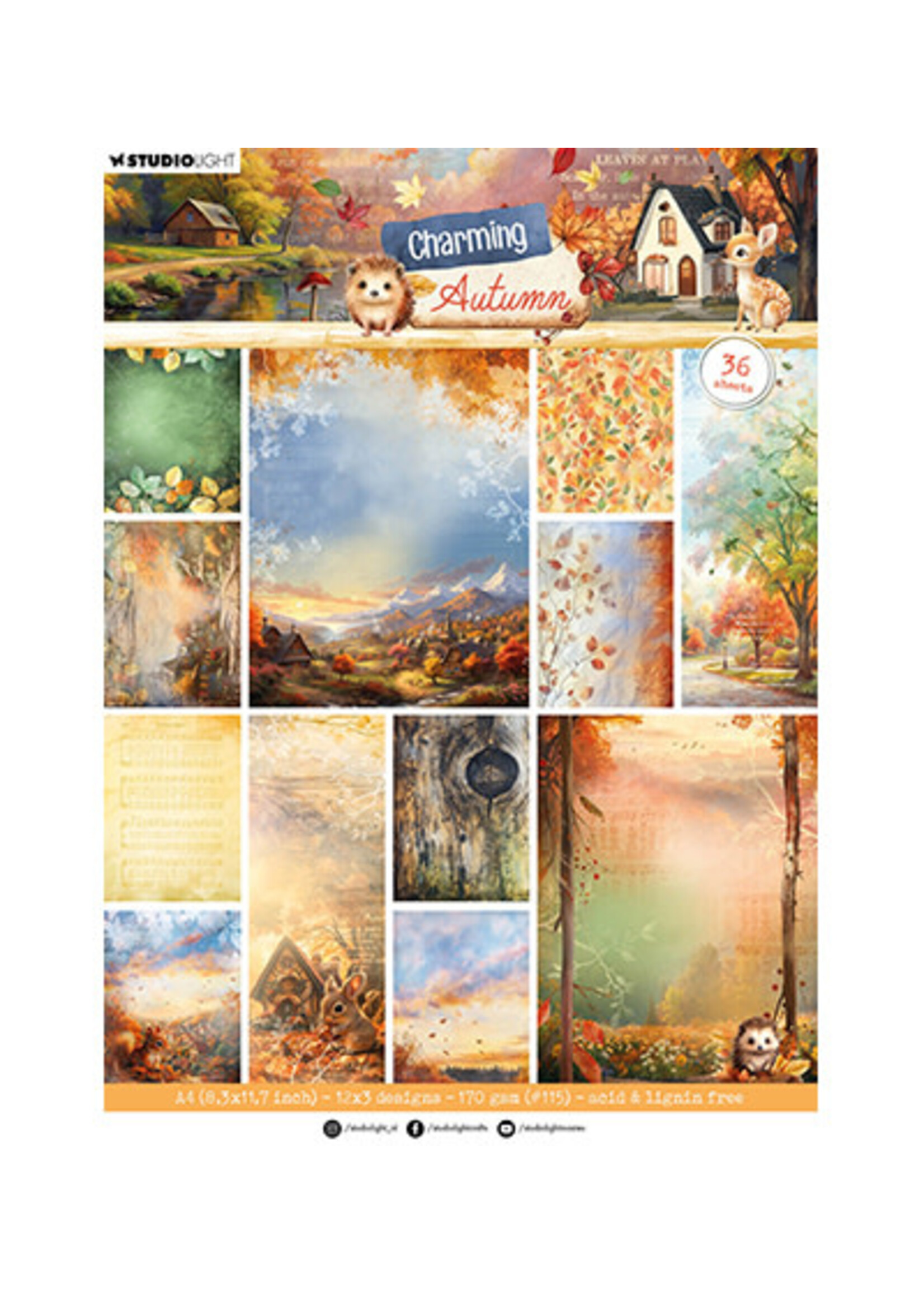 SL-CA-DPP362 - Background papers Charming Autumn nr.362