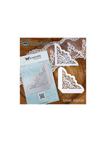 Decorative Pocket SAME-INS020 Cutting Die - ScrapAndMe    size 9.3cm x 9.3 cm