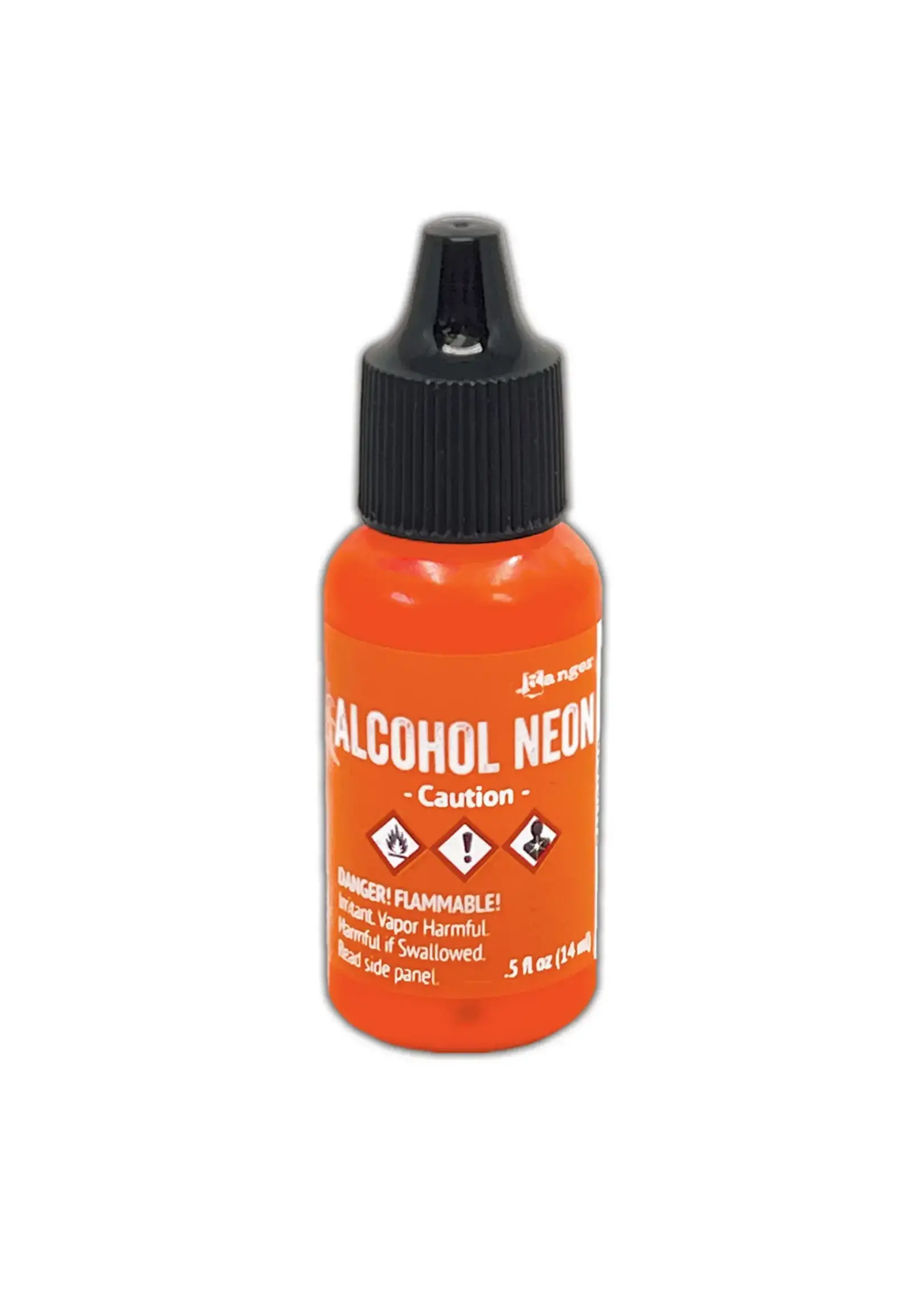 Ranger • Tim Holtz Alcohol Neon Ink Caution14ml Ranger InkTAN 91813