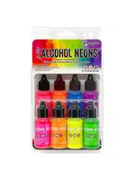 Ranger • Tim Holtz Alcohol Neons Ink Set 8pcs TAK91820