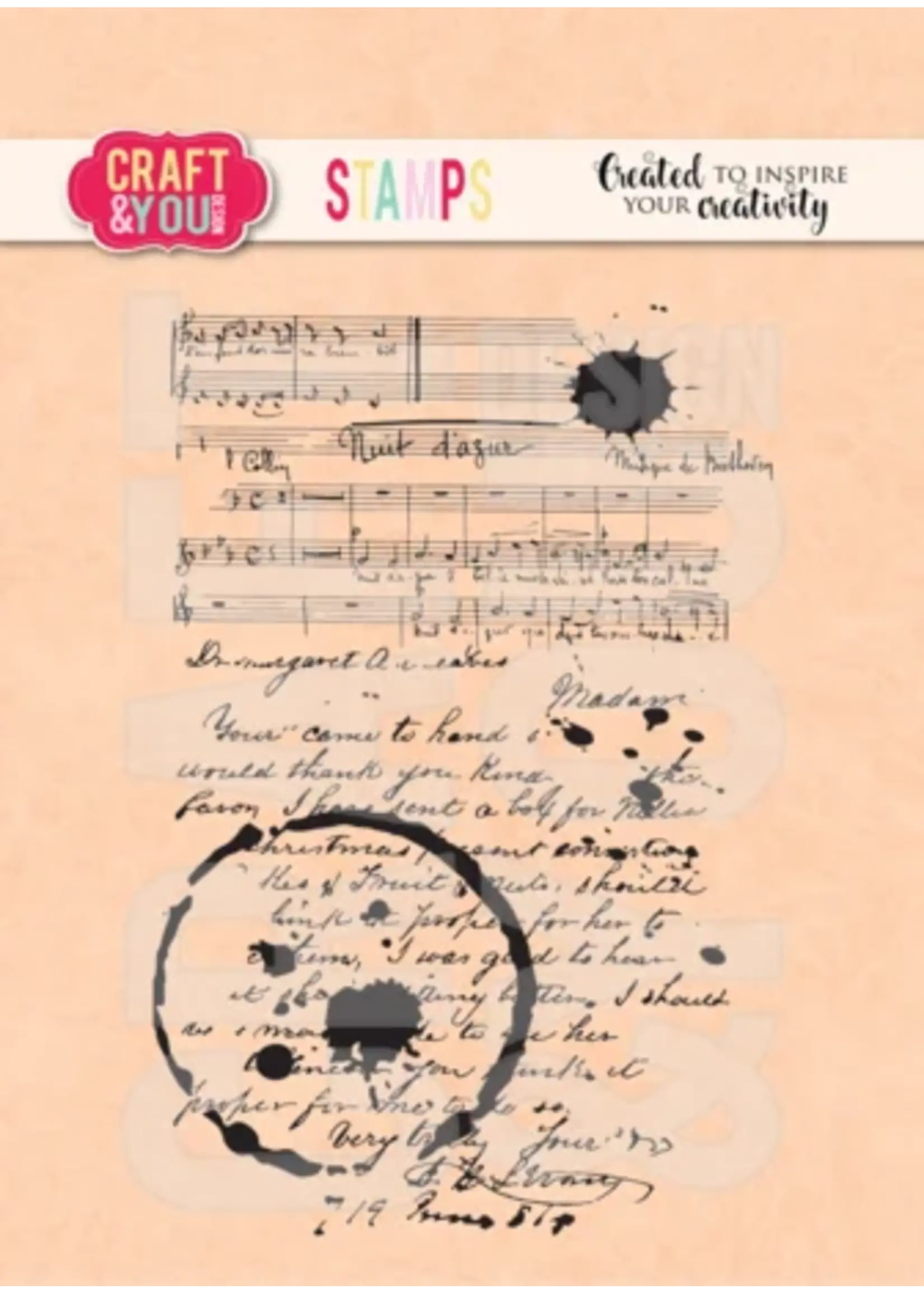Stains on the Letters Stamps (CS051)