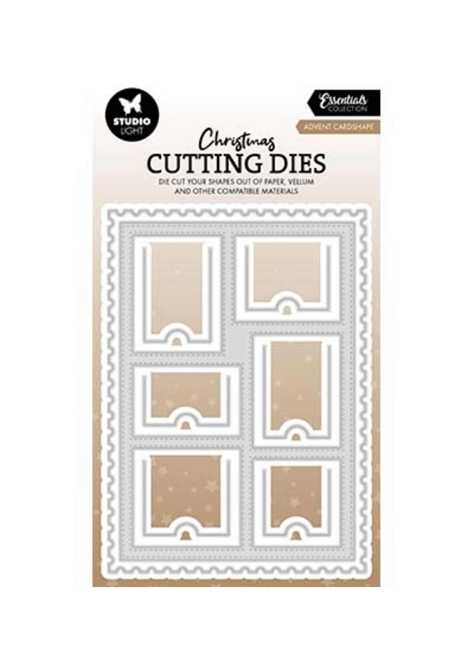 SL-ES-CD1026 - Advent cardshape Essentials nr. 1026