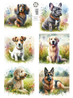 knipvel A4 Friends for Life - lovely dogs 1