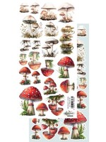 De Wereld van Feeën / Fairy World add-on set 6x12'' paddenstoelen vel