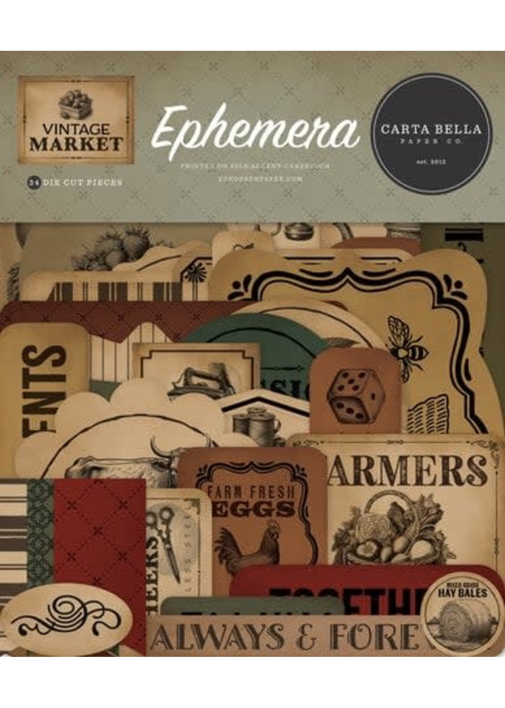Vintage Market Ephemera (CBVT449024)