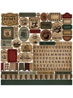 Vintage Market Element Sticker (CBVT449014)