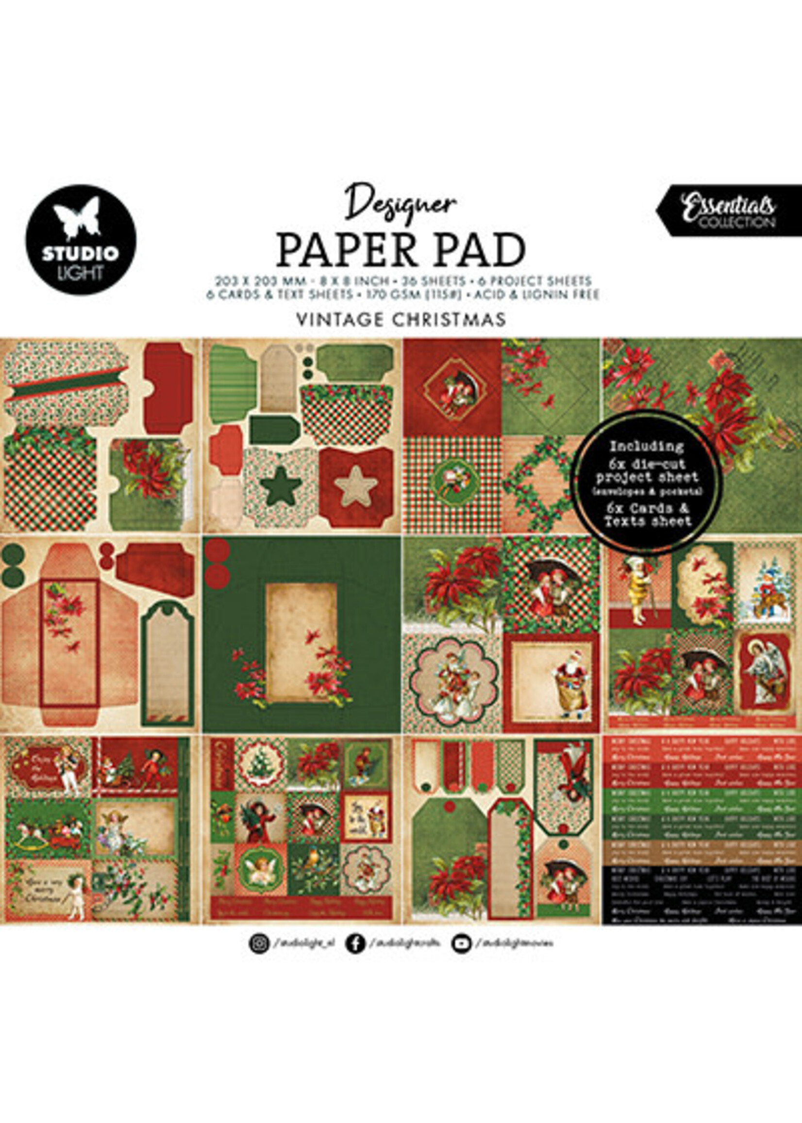 SL-ES-MPP373 - Vintage Christmas Essentials nr. 373