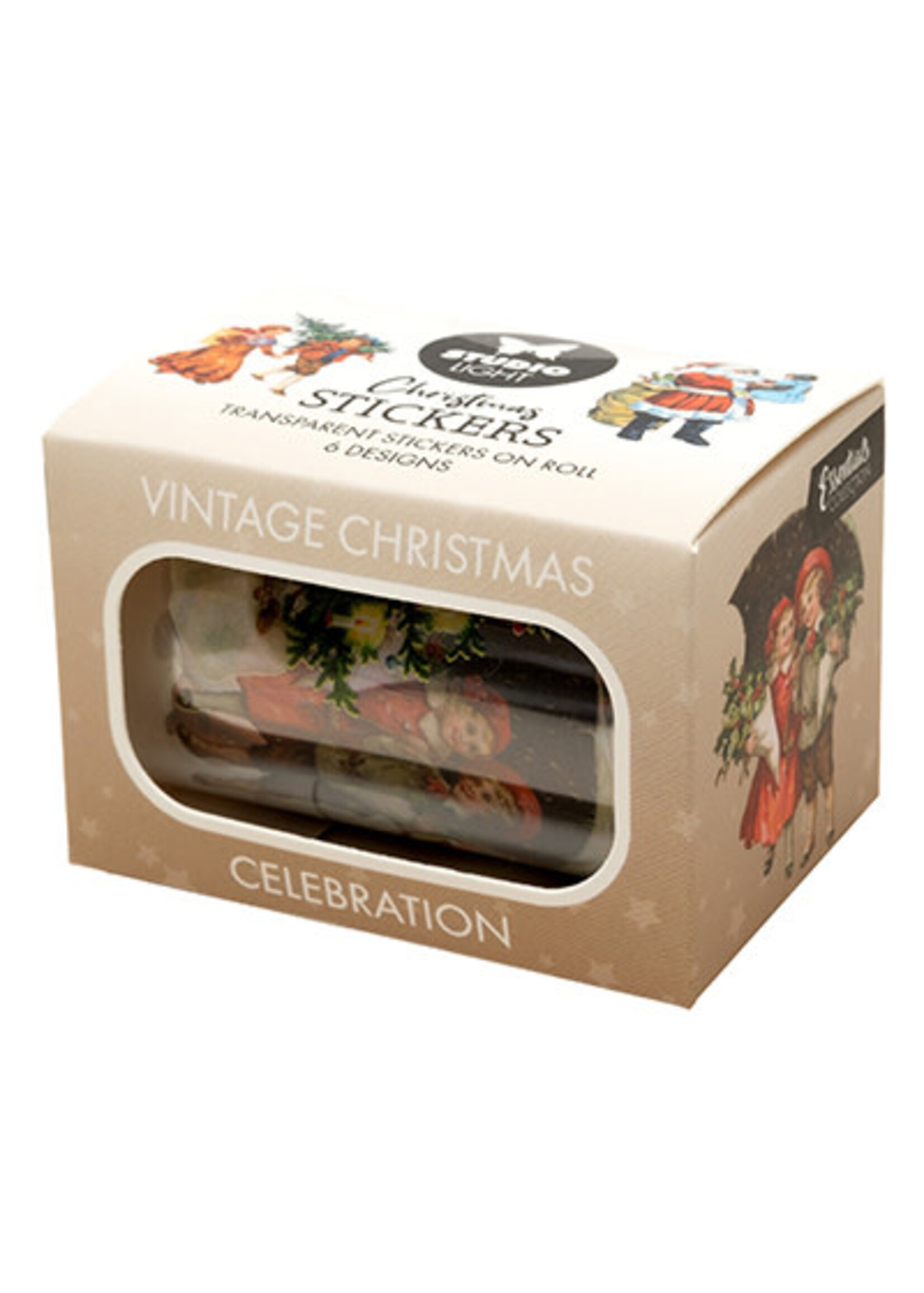 SL-ES-STIC47 - Clear Stickers Vintage Greens Designs Essentials nr. 47