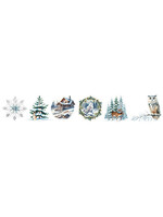 SL-ES-STIC48 - Clear Stickers Winter Wonderland Designs Essentials nr. 48