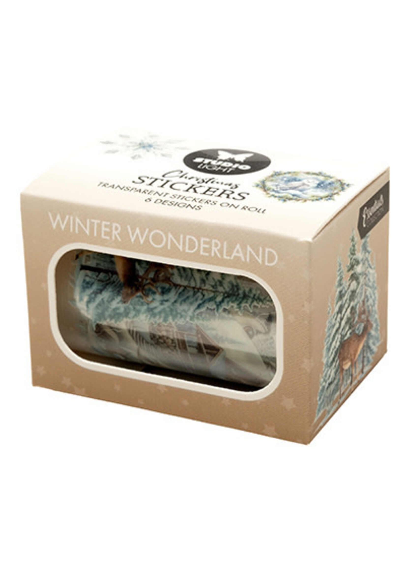 SL-ES-STIC48 - Clear Stickers Winter Wonderland Designs Essentials nr. 48