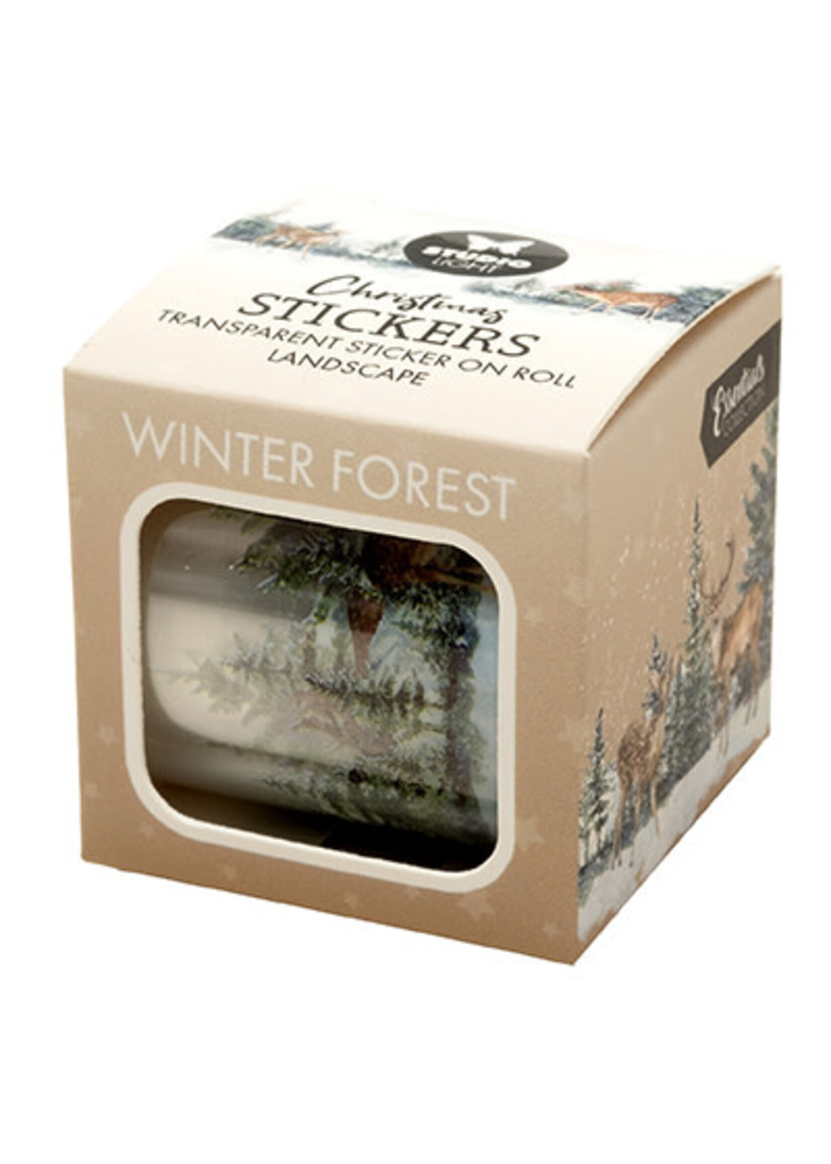 SL-ES-STIC49 - Clear Stickers Winter Wonderland on a roll Essentials nr. 49