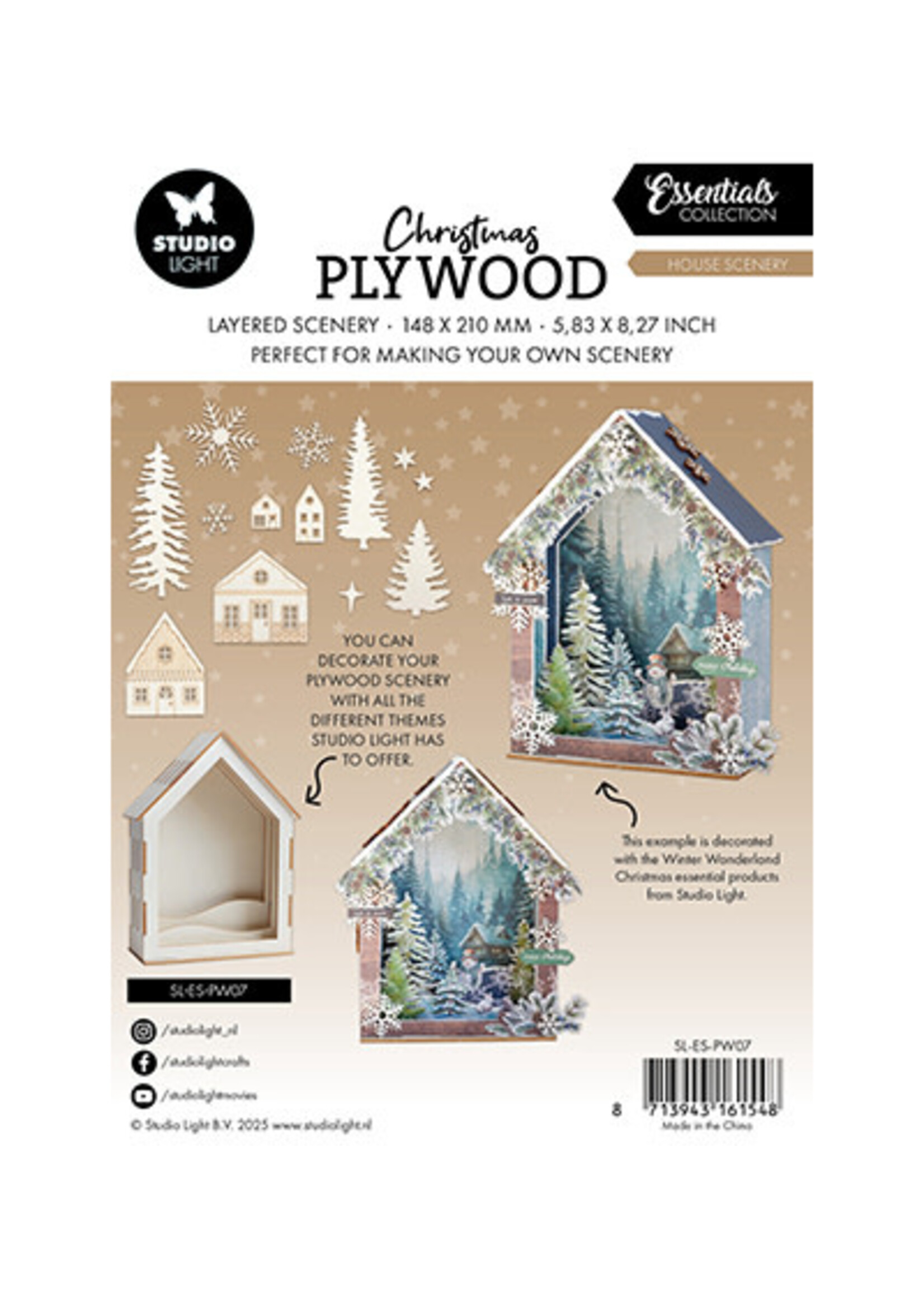 SL-ES-PW07 - House scenery Essentials nr. 07