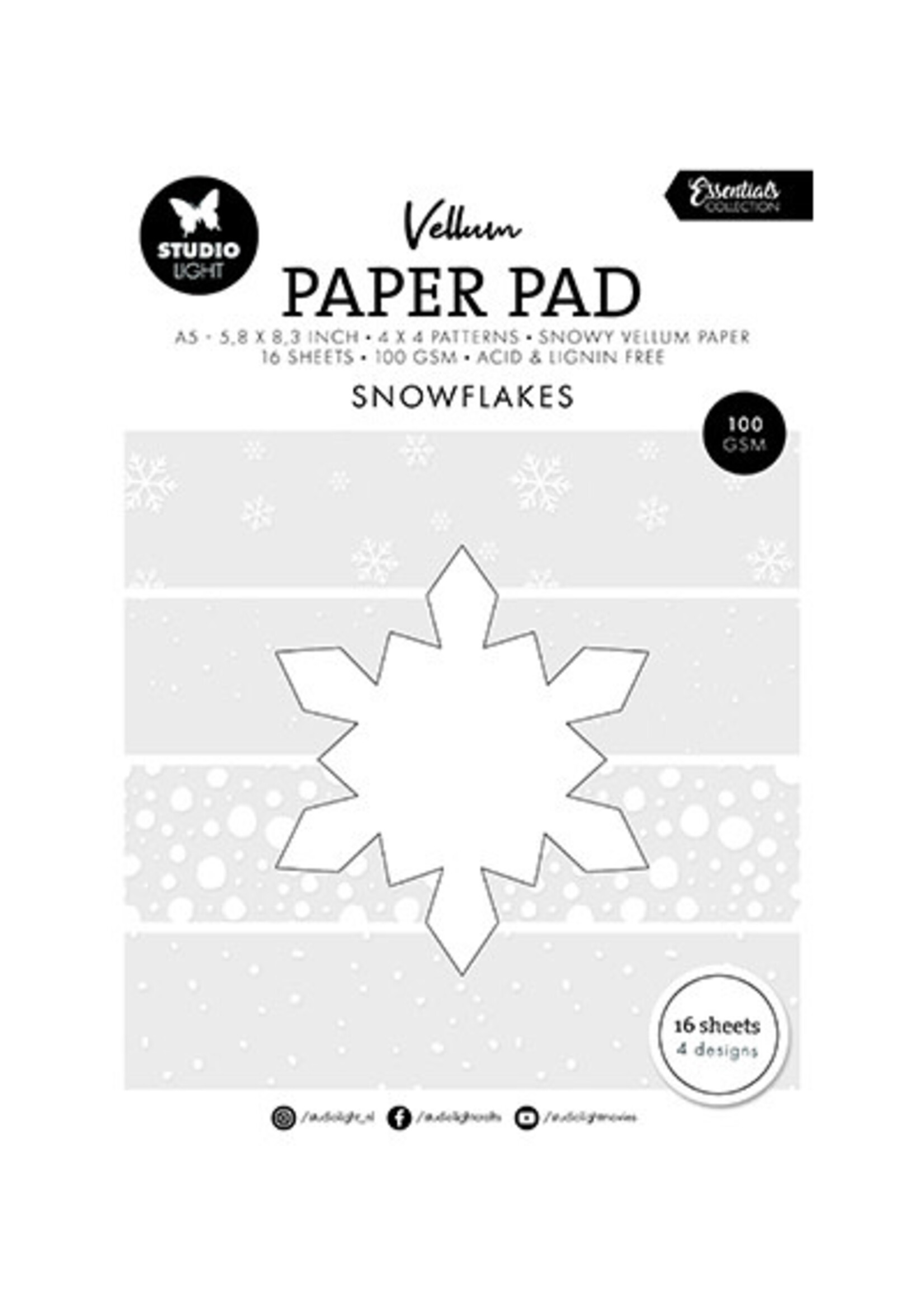 SL-ES-VPP329 - Snowflakes Essentials nr. 329