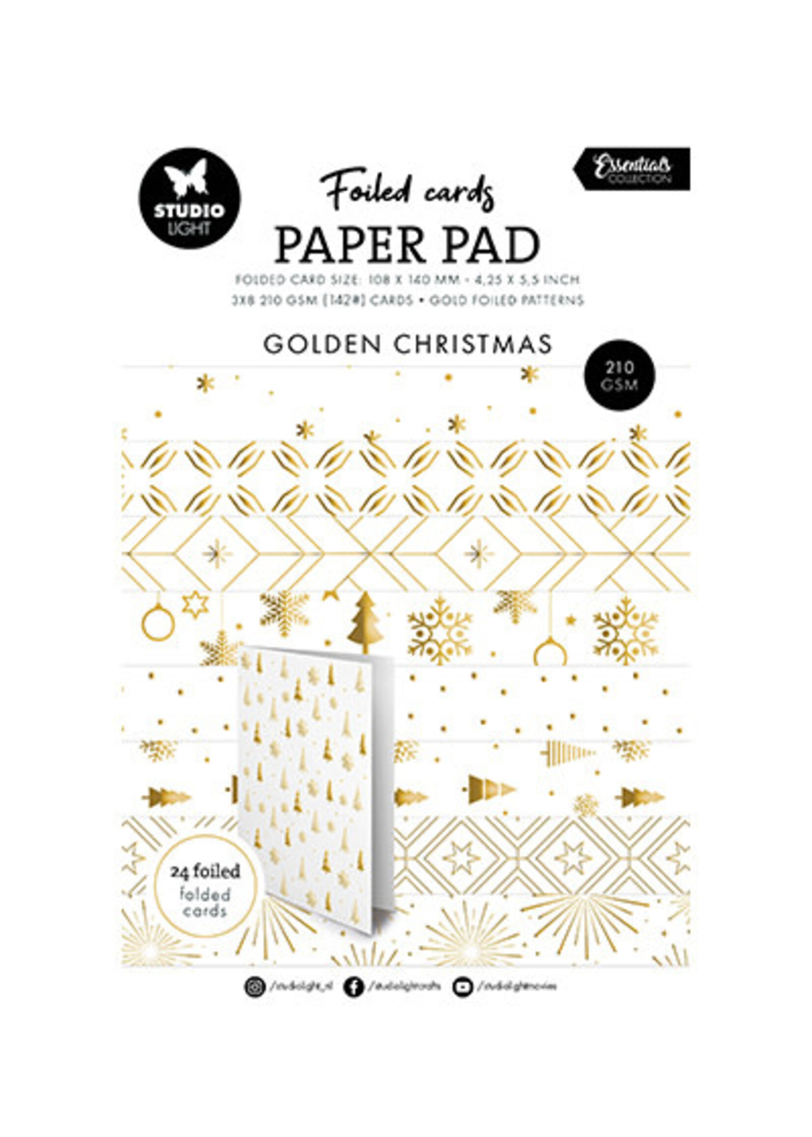SL-ES-PP383 - Golden patterns Essentials nr. 383
