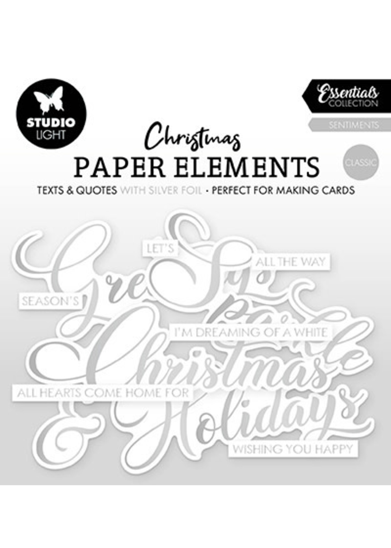 SL-ES-PE37 - Silver Sentiments Classic Essentials nr. 37