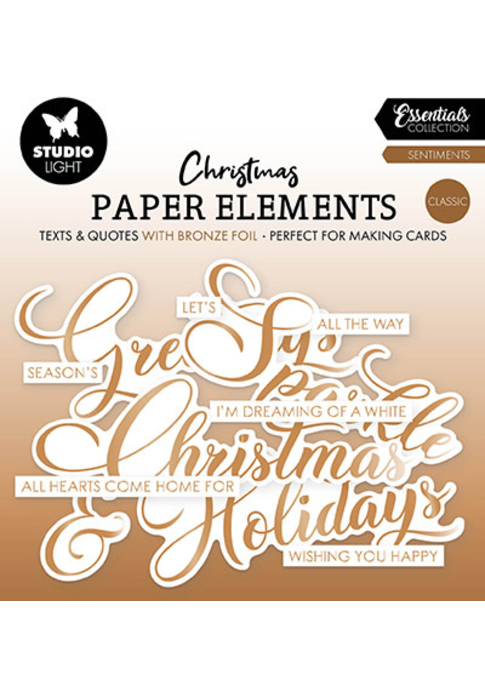 SL-ES-PE38 - Bronze Sentiments Classic Essentials nr. 38