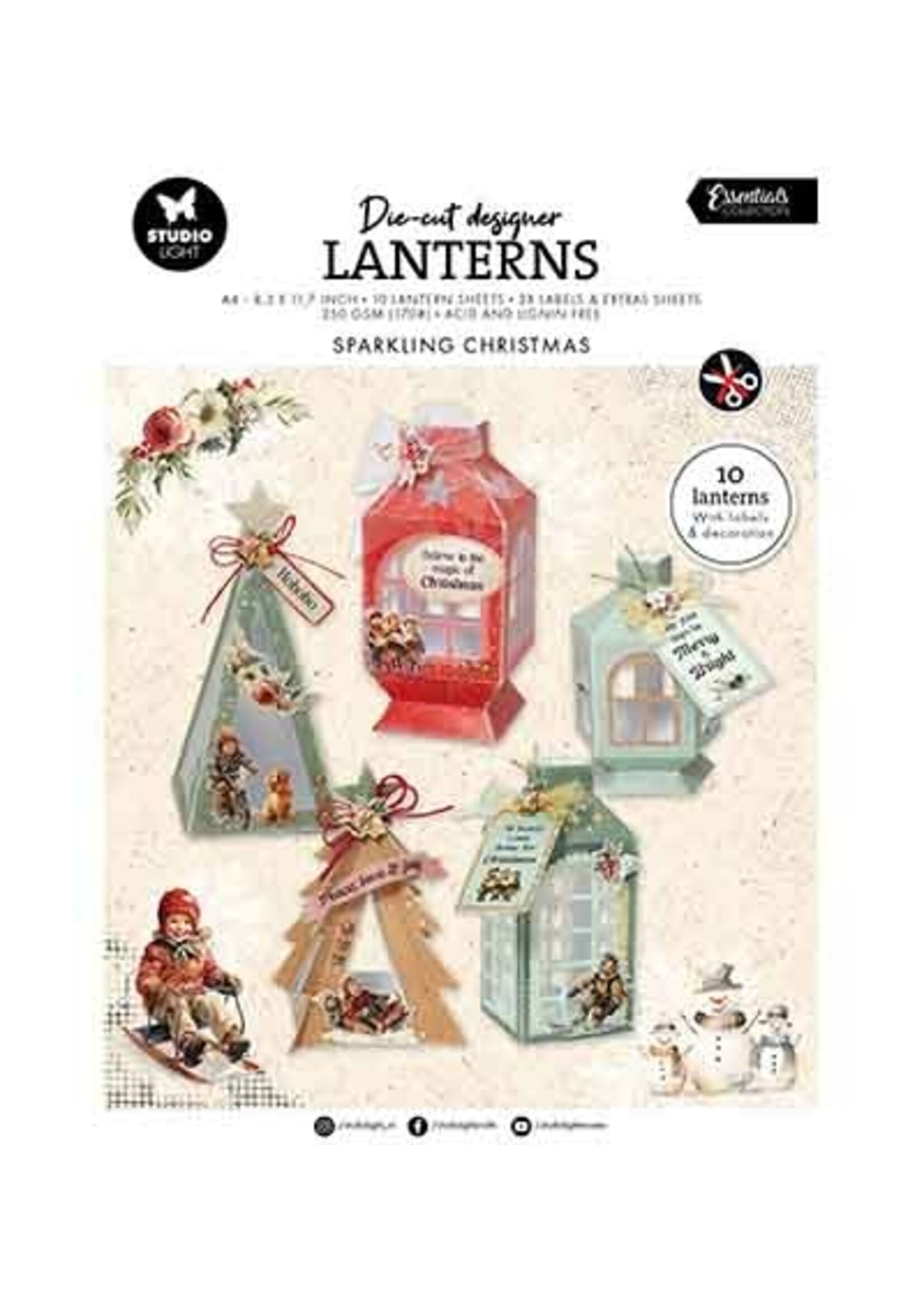 SL-ES-DCPP349 - Lanterns Sparkling Christmas Essentials nr. 349