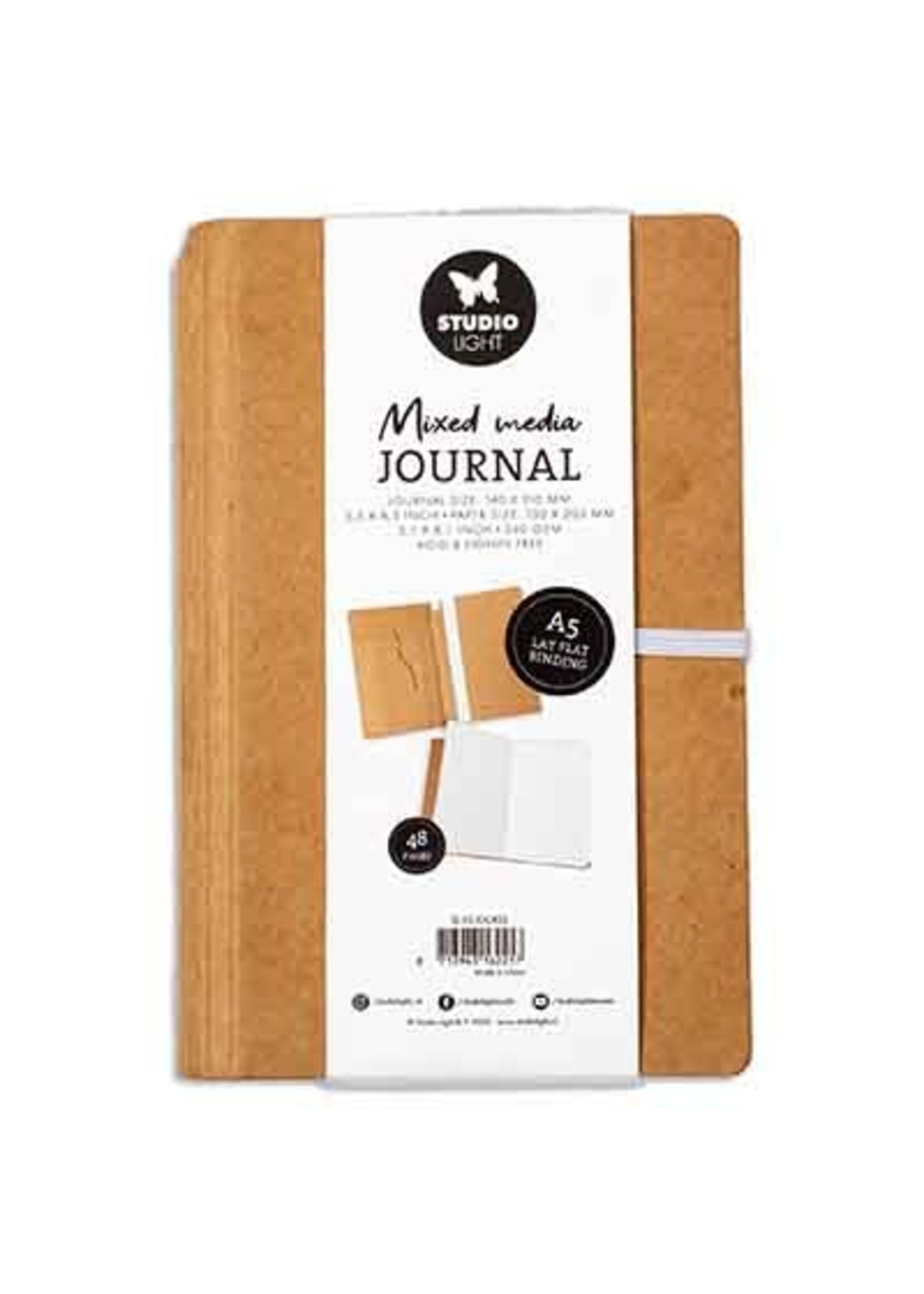 SL-ES-JOUR22 - Mixed Media Journal A5 size Essentials 48 pages nr. 22