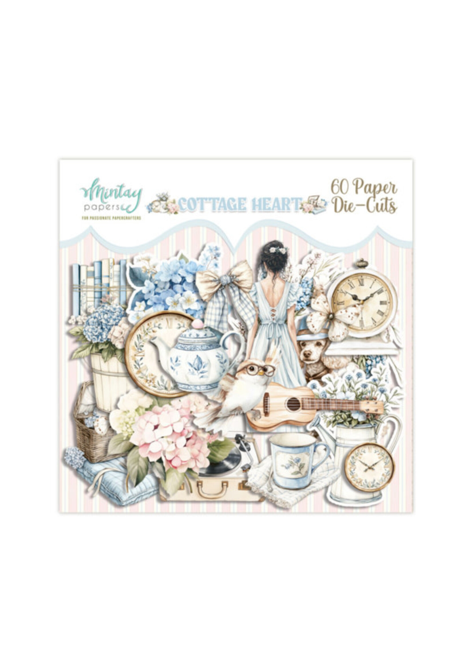 Paper Die-Cuts - Cottage Heart, 60 pcs