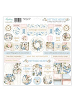 12 x 12 Chipboard Ephemera Sheet - Cottage Heart