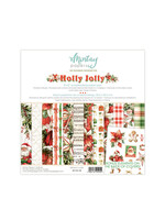 8 x 8 Paper Pad - Holly Jolly leverbaar vanaf 6 sept