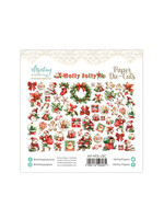 Paper Die-Cuts - Holly Jolly, 60 pcs