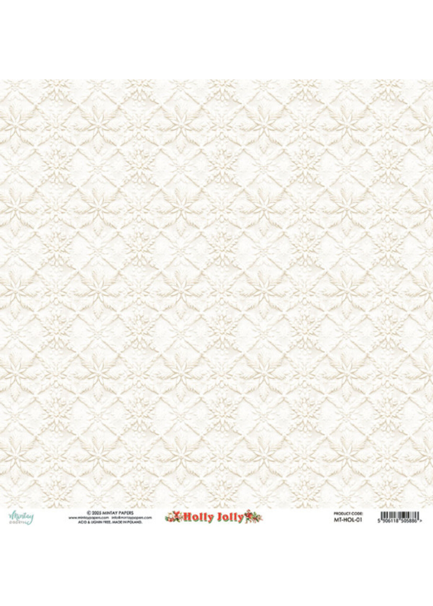 12 x 12 Paper Set - Holly Jolly leverbaar vanaf 6 sept