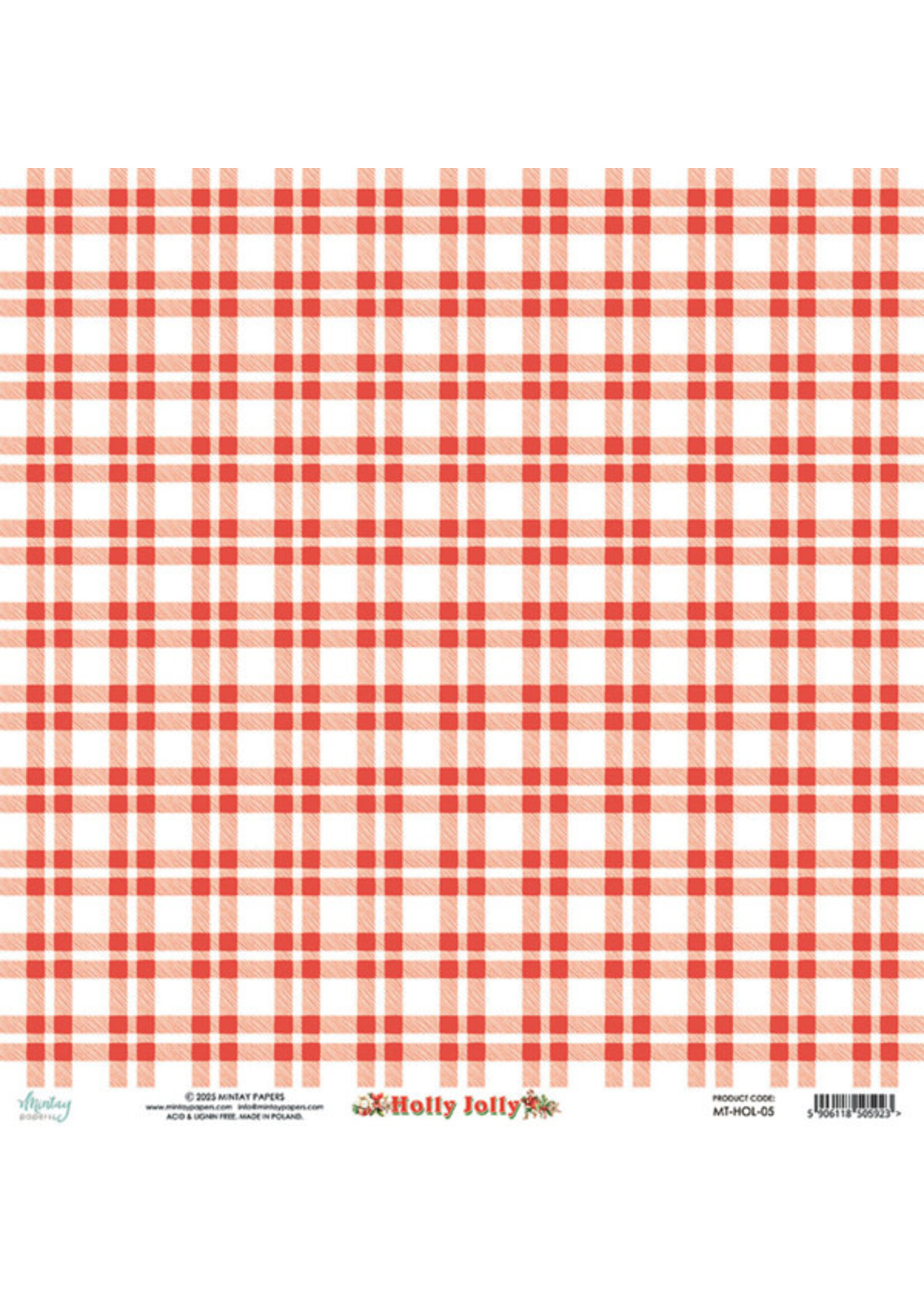12 x 12 Paper Set - Holly Jolly leverbaar vanaf 6 sept