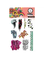 Studio Light • Art By Marlene Clear Stamp Lovely Textures Studio Light ABM-25-STAMP814