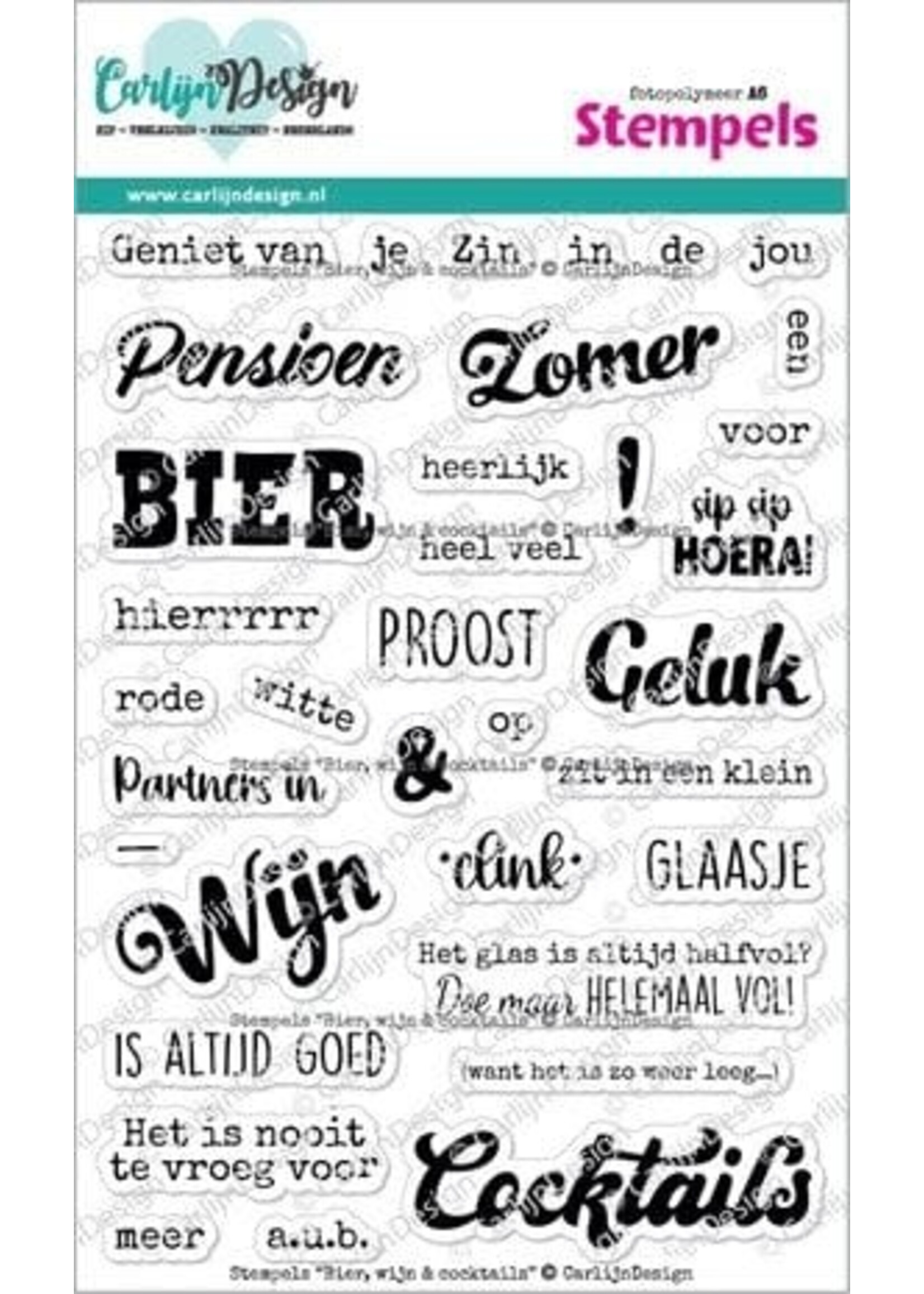 Stempels Bier, Wijn & Cocktails (CDST-0148)