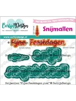 Snijmallen Fijne Feestdagen Piek (CDSN-0319)