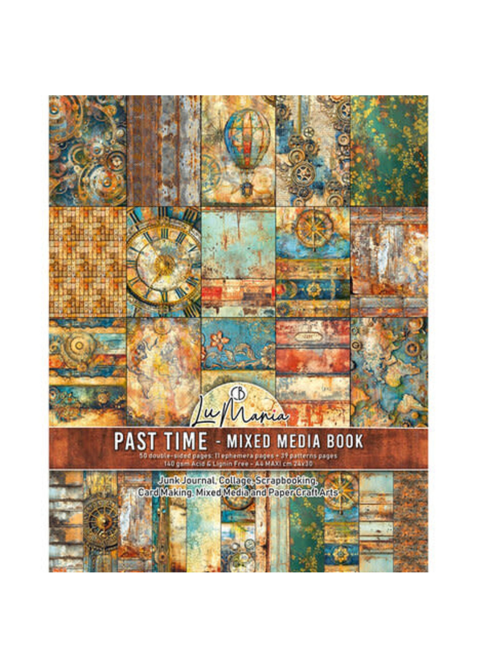 Past Time A4 Maxi Mixed Media Book (MA004)