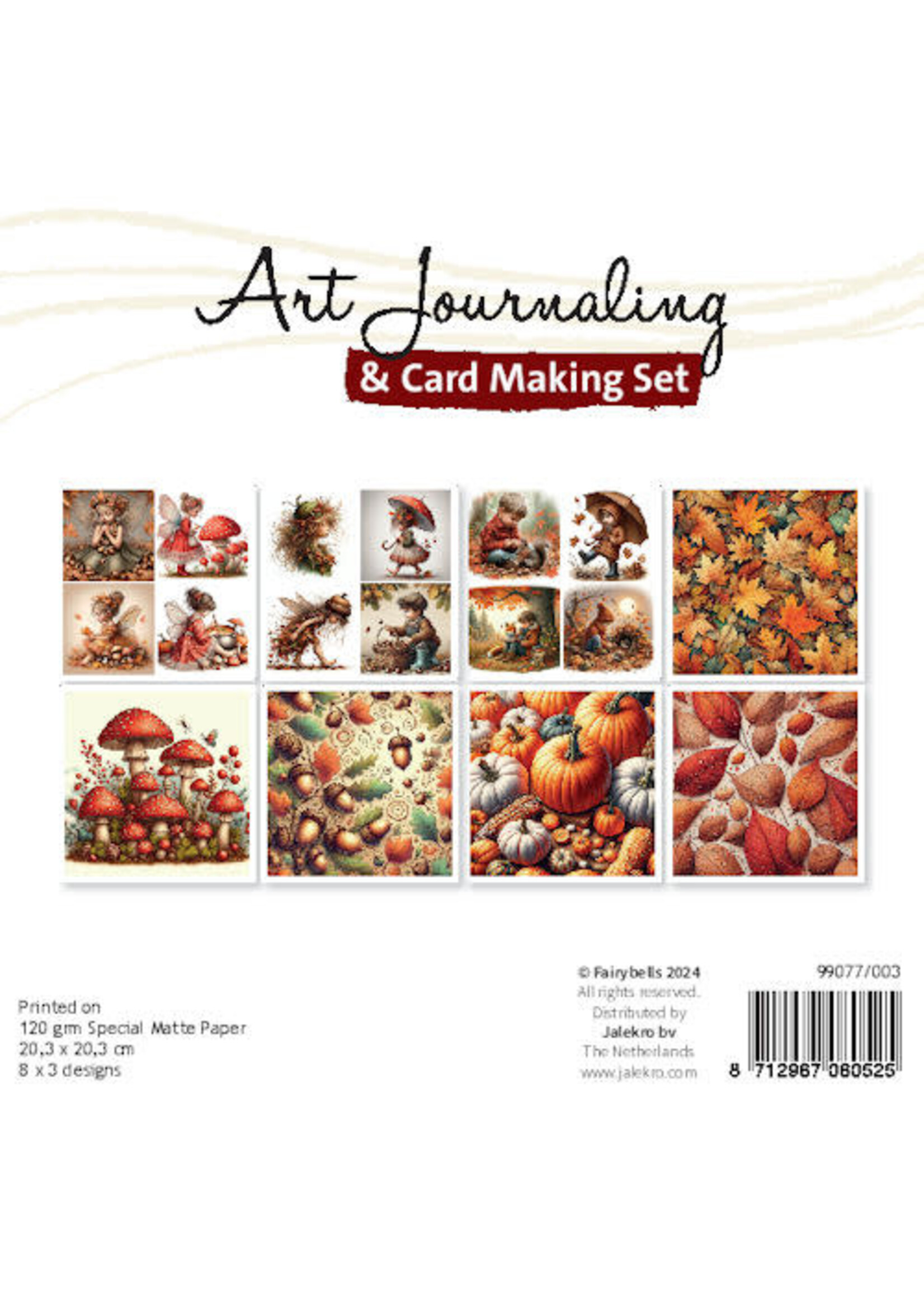 Art Journaling & Card Making Set Herfst
