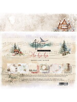 AA-HO-08 ZESTAW PAPIERÓW 8X8'' HO HO HO