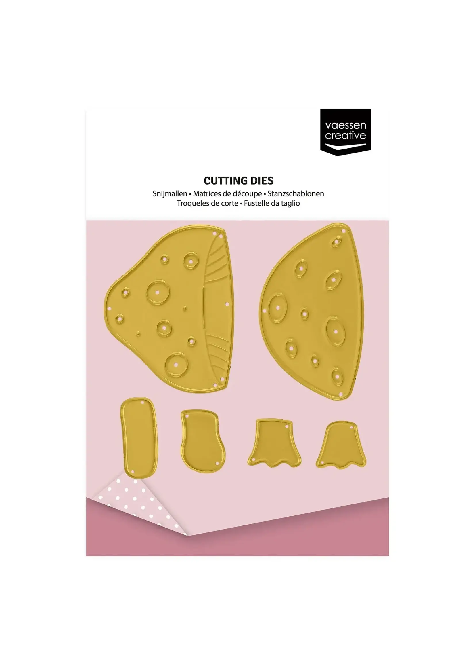 Vaessen Creative • Snijmallen Maak een Paddenstoel 6st. Vaessen Creative 3625-0015