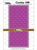 Cardzz Stansen Mini Slimline met Postzegelrand (CLCZ198)