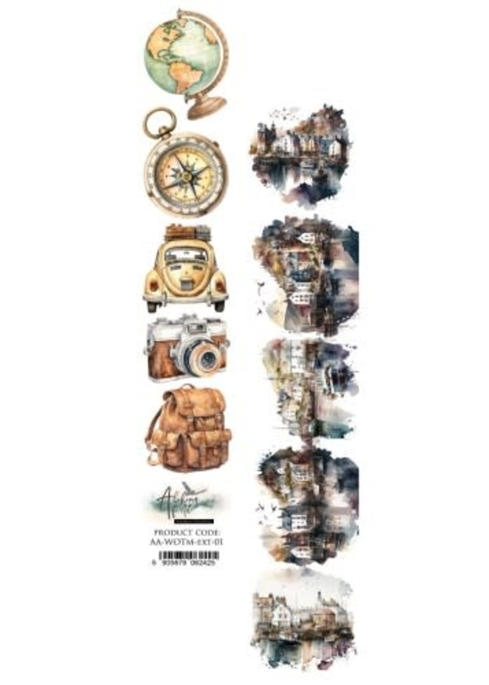 Paseczki do samodzielnego wycięcia AA-WOTM-EXT-01