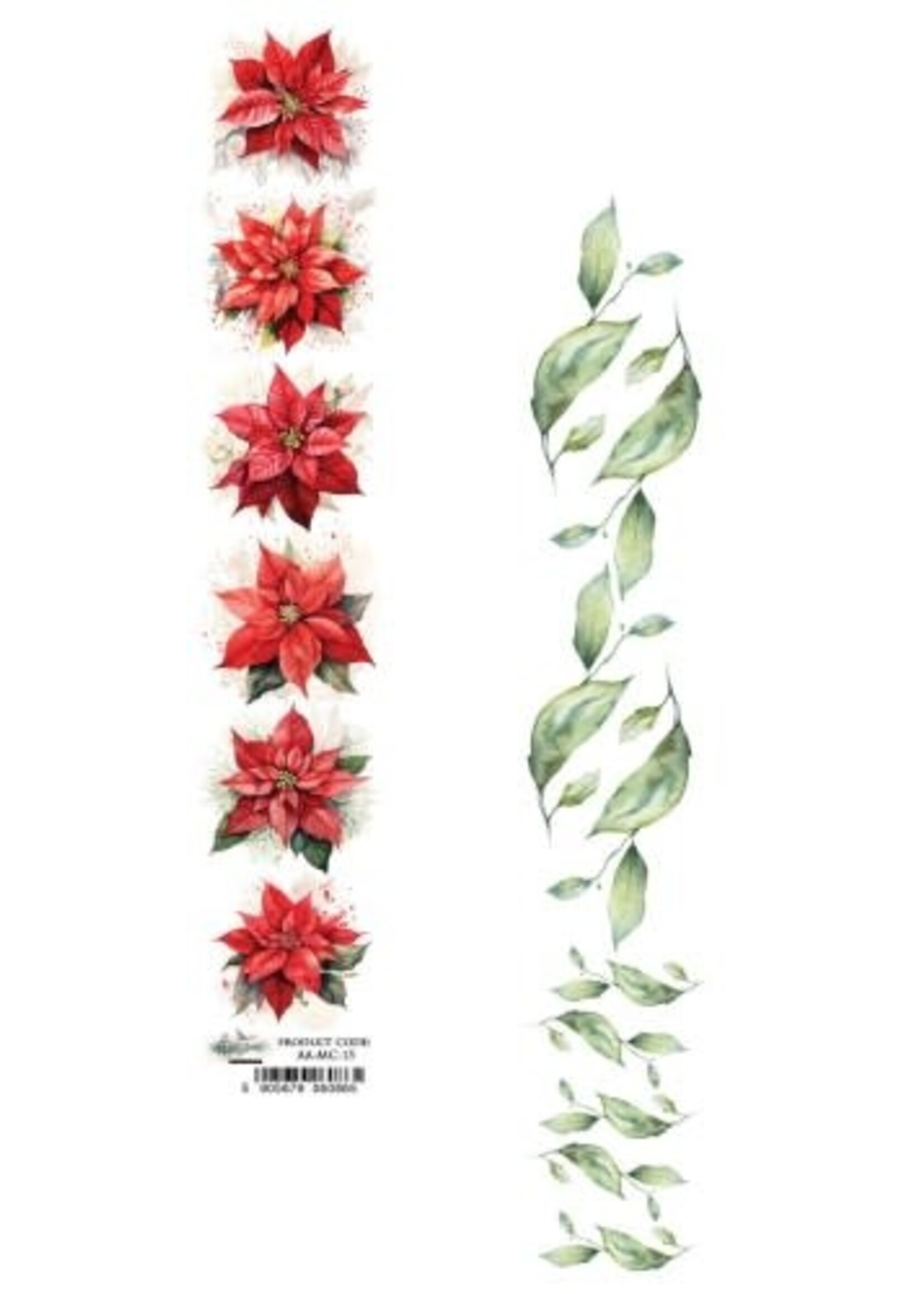 Paseczek z dodatkami 2x12'' poinsetta's  15
