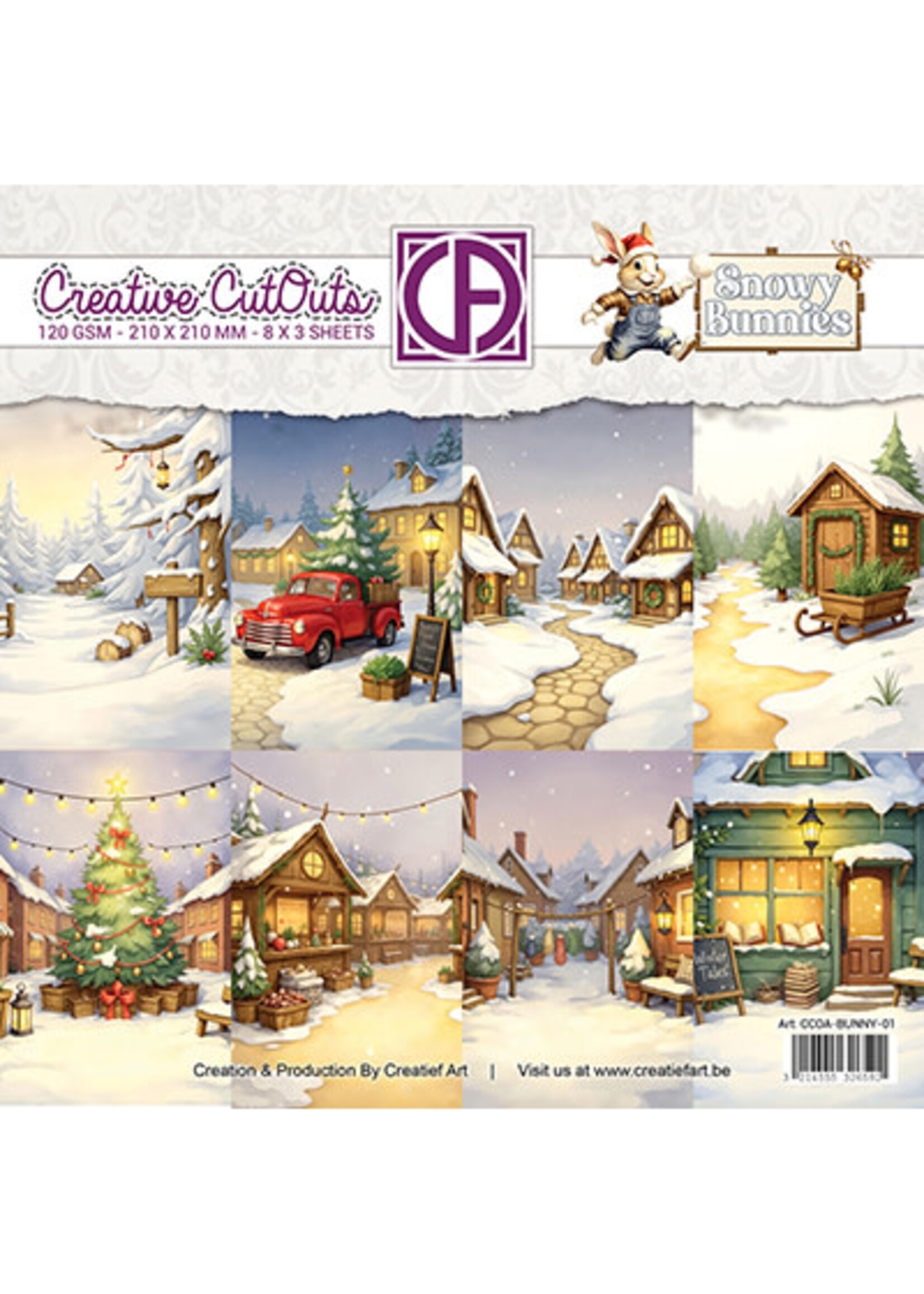 CCOA-BUNNY-01 - Snowy Bunnies 01
